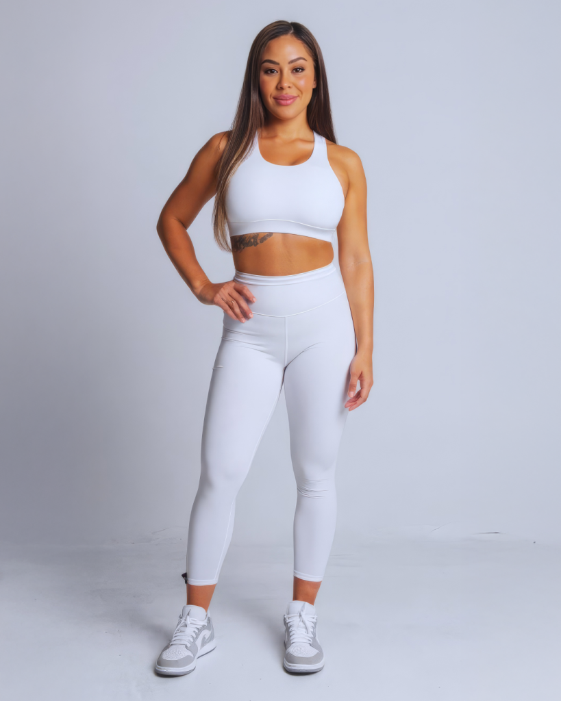 High Waisted, Elan Ruche, Compression Leggings